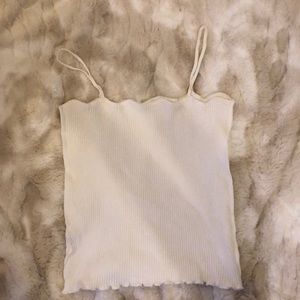 Vergegirl white tank top